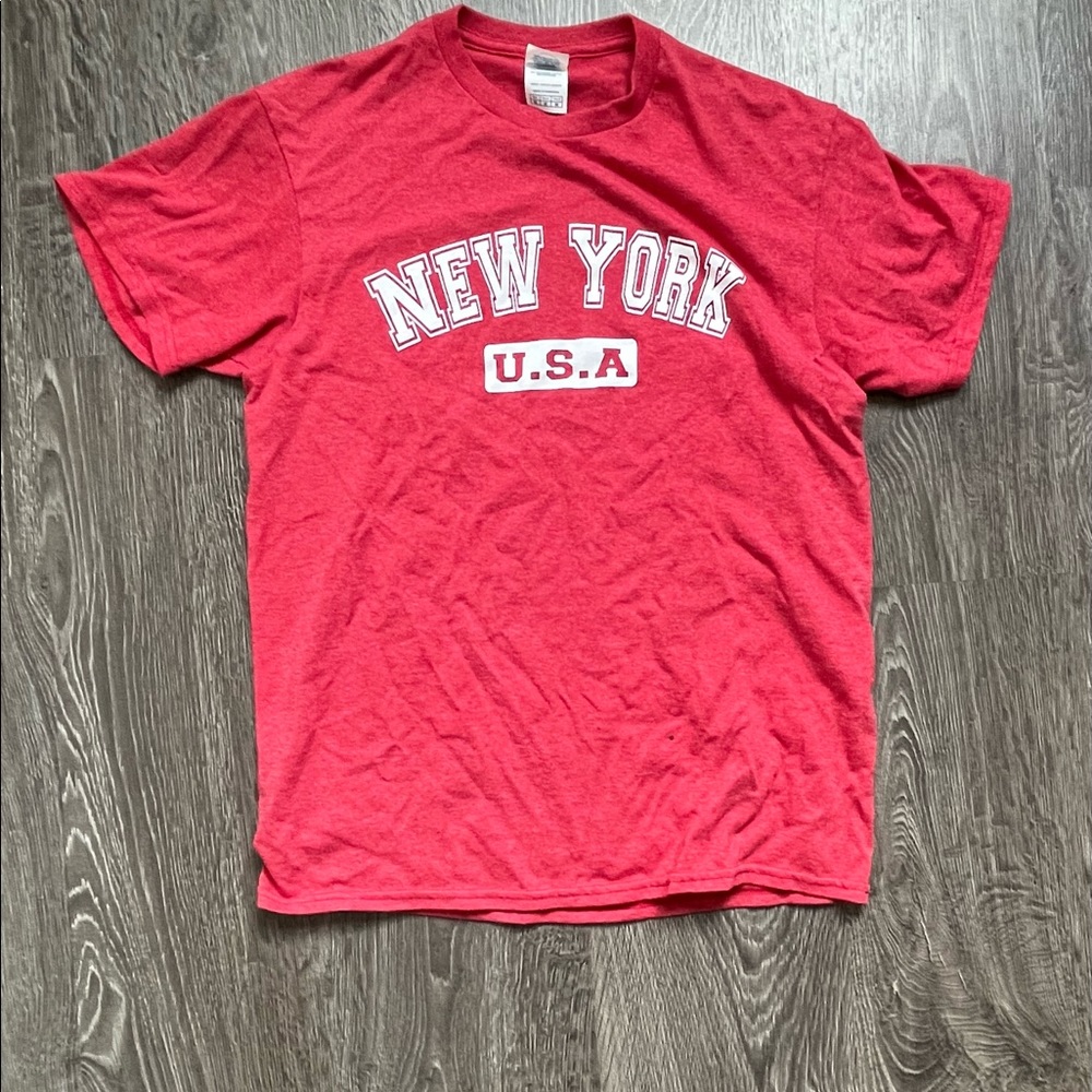 Mens red shirt size medium